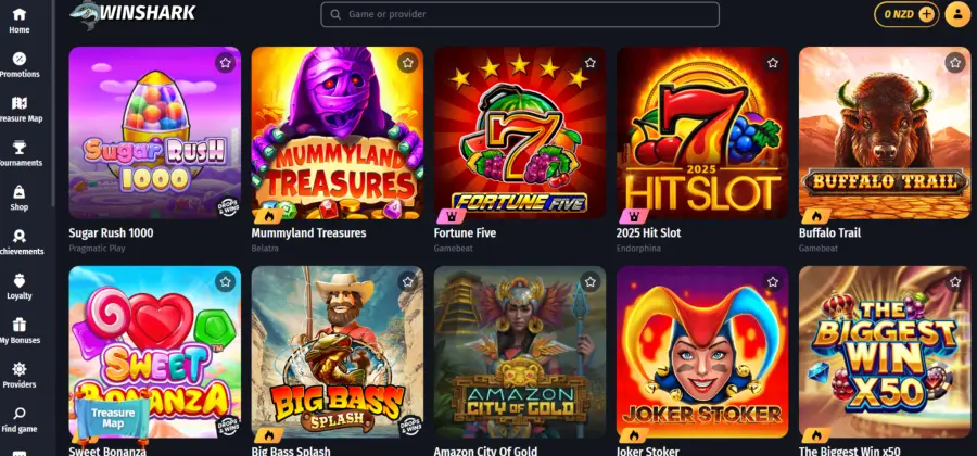 Winshark casino review